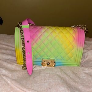 Multi color purse